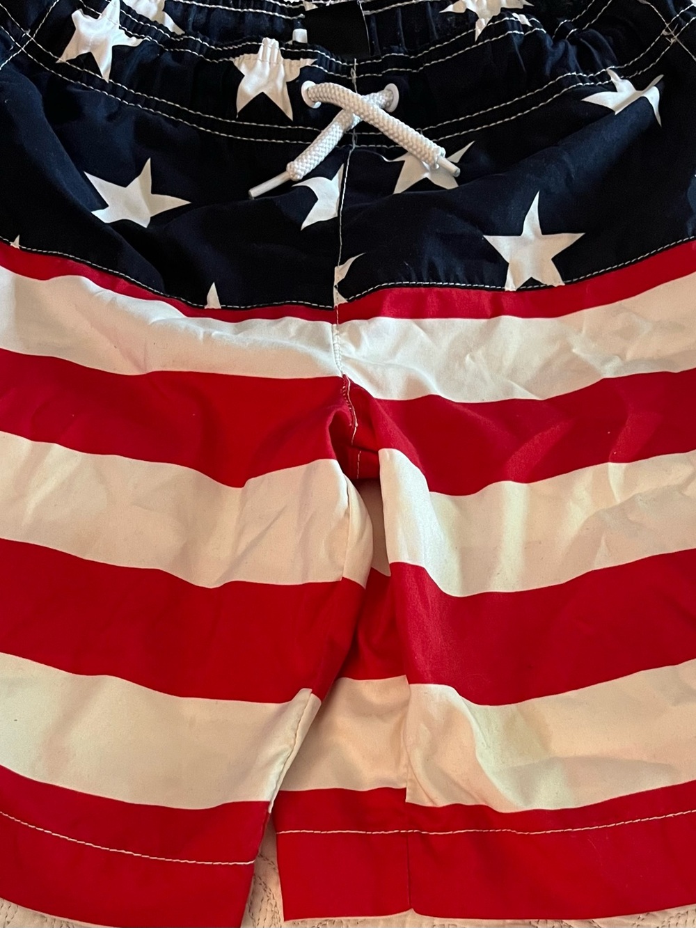 Boys Place Sport American Flag Swim Trunks | Size 7/8 🇺🇸